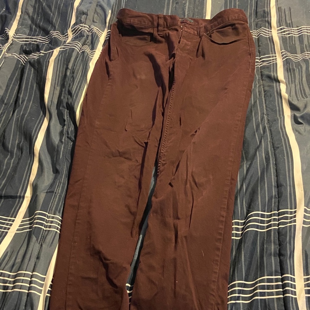 Perry Ellis Maroon Pants